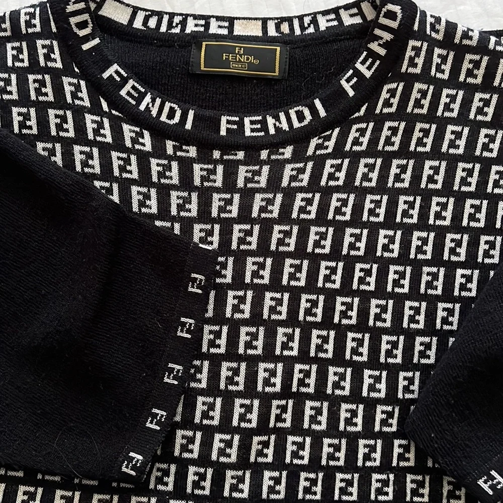 Authentic Fendi zucca shirt - Picture 8 of 11